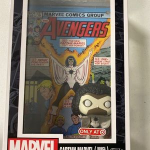 NEW!!! Funko pop! Marvel Captain Marvel (Monica Rambeau) comic covers